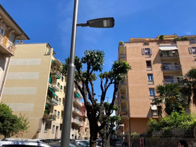 Chiavari, nuovi led in quattro strade cittadine