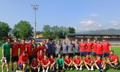 Sestri Levante, ieri raduno e primo allenamento