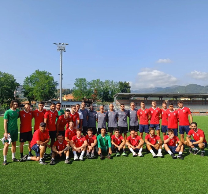 Sestri Levante, ieri raduno e primo allenamento