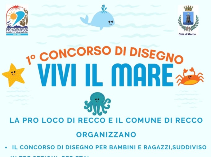 Al via il concorso di disegno Vivi il mare