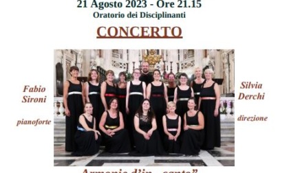 "Armonie d'in..canto", concerto delle Dame Genovesi lunedì a Moneglia