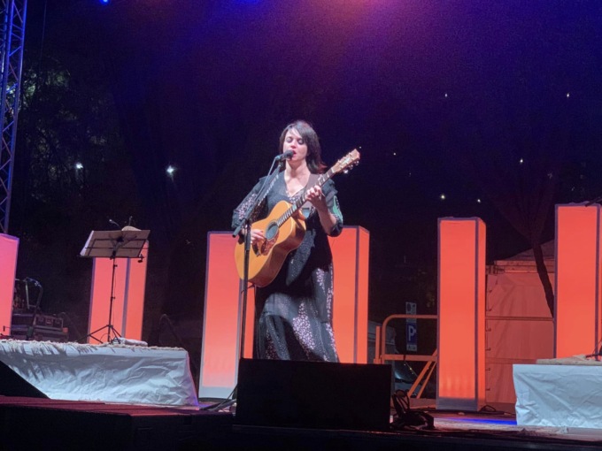 Grande successo per Carmen Consoli in concerto a Recco