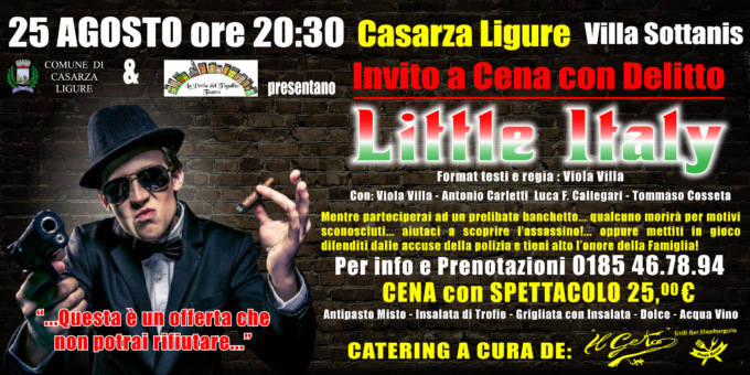 “Cena con Delitto” a Villa Sottanis