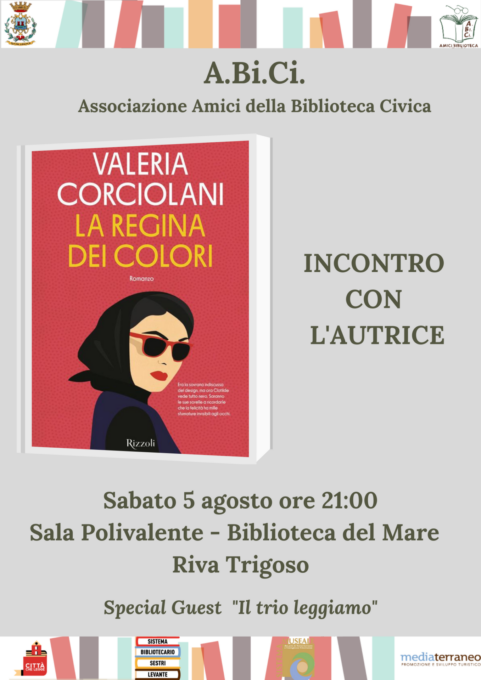 Valeria Corciolani presenta “La regina dei colori”