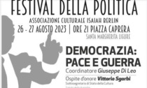 A Santa Margherita c'è il Festival della Politica in Piazza Caprera