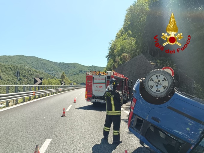 Lunedì nero sulle autostrade della Liguria