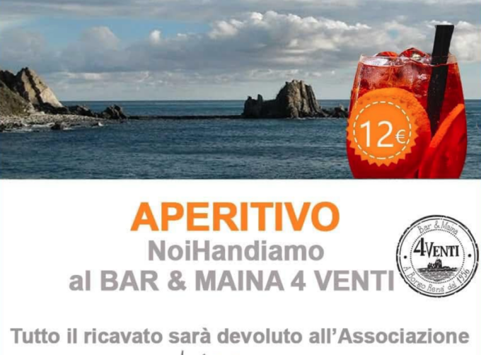Sestri, un aperitivo per NoiHAndiamo