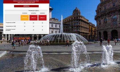 Caldo, scatta il bollino rosso a Genova