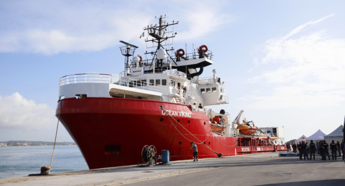 Ocean Viking a Genova, in arrivo 272 migranti