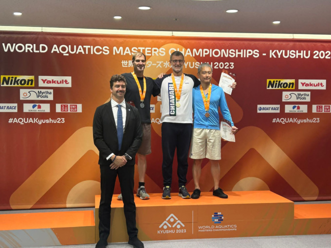 Chiavari Nuoto, Mauro Cappelletti è Campione del mondo nei 200 DF