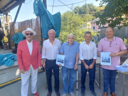 A Cian Crosu la presentazione del libro di Bruno Garaventa