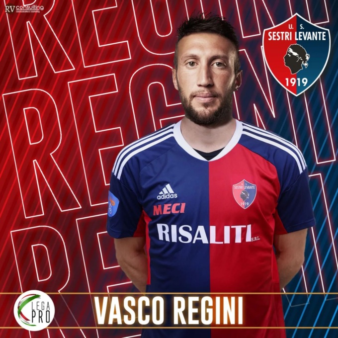 Vasco Regini è il nuovo difensore dell’US Sestri Levante