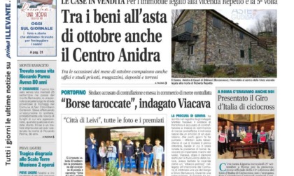 Il Nuovo Levante da oggi in edicola