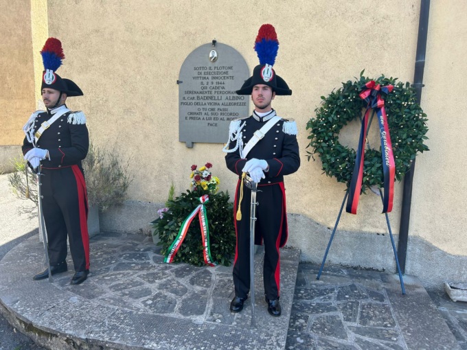Santo Stefano, oggi la commemorazione del Carabiniere Albino Badinelli