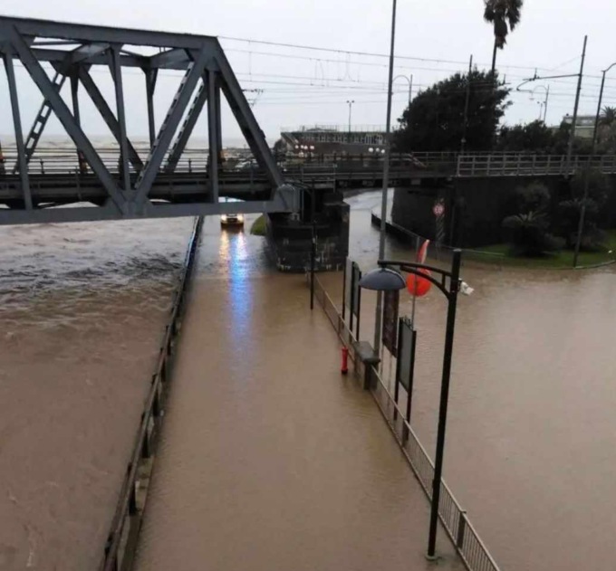 Pioggia abbondante anche sul Tigullio e sul Golfo Paradiso