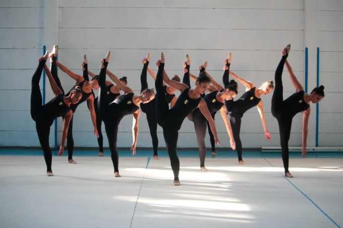 La Pro Recco Gym Club ha presentato il team senior internazionale