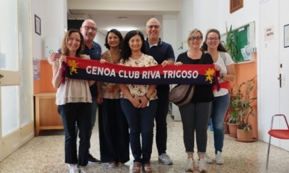 Genoa Club Riva Trigoso in aiuto agli asili di Faenza