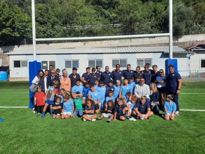 Recco, inaugurato il campo di rugby “Carlo Androne”