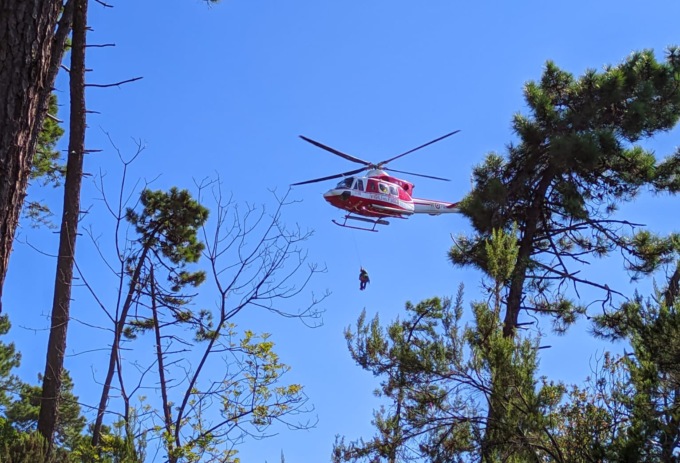 Sestri Levante, tre interventi in poche ore per soccorrere escursionisti in difficoltà