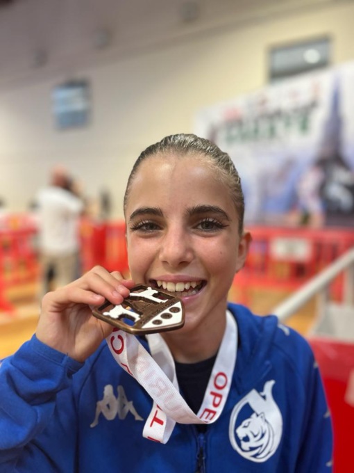 All’Open Turin Cup Karate medaglia di bronzo per Caterina Viacava