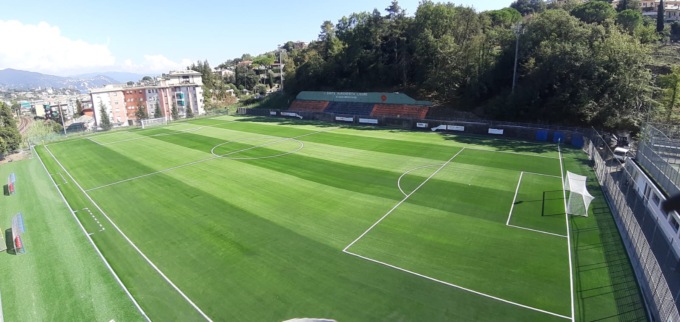 Campo Broccardi pronto, domenica 17 settembre taglio del nastro