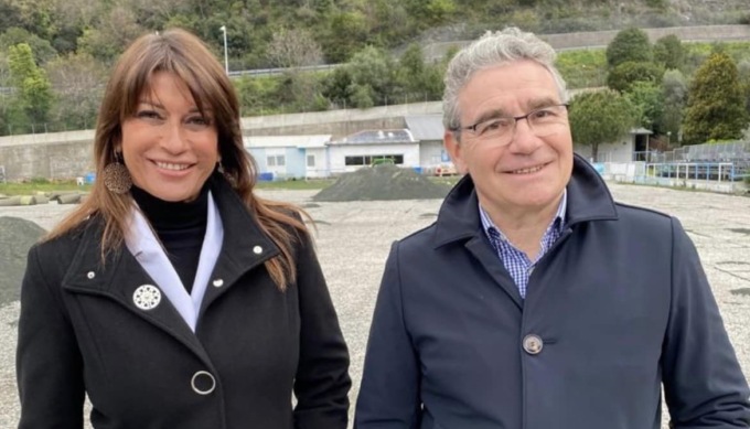 Visita a Recco dei commissari di Aces Europe