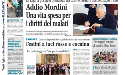 Il Nuovo Levante da oggi in edicola