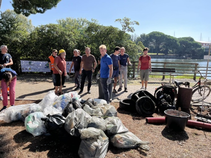 “Puliamo il Lungo Entella”, oltre 120 chili di rifiuti raccolti