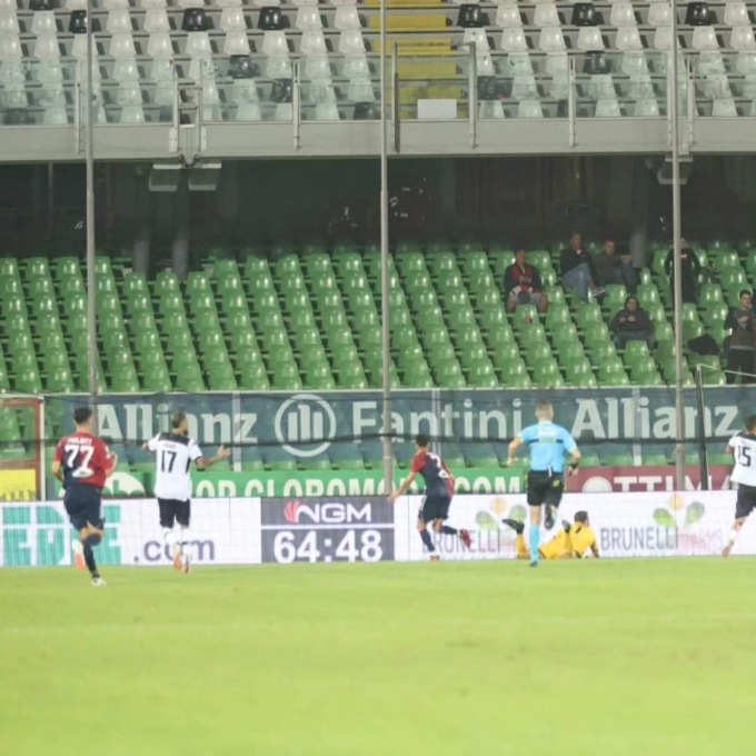 Serie C, il Sestri Levante pareggia con il Cesena 2 a 2