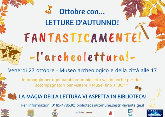 Sestri, venerdì 27 ottobre torna Fantasticamente
