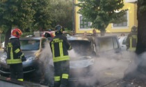 Auto a fuoco in corso Buenos Aires a Lavagna