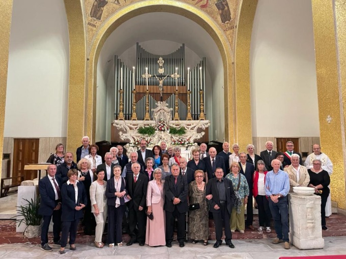 Recco festeggia le coppie d’oro e di diamante