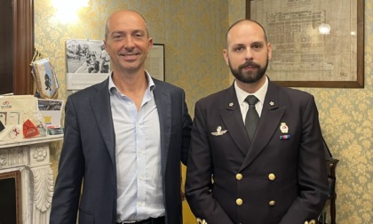 Chiavari, il sindaco incontra il nuovo comandante del circomare di Santa Margherita