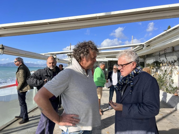 Maltempo, Sartori visita le località colpite dalla mareggiata