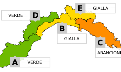 Nuova allerta meteo nel Tigullio e nell'entroterra