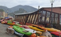 Crolla ristorante a Camogli, il video