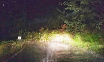 Interrotta per uno smottamento la Sp586 della Val d'Aveto