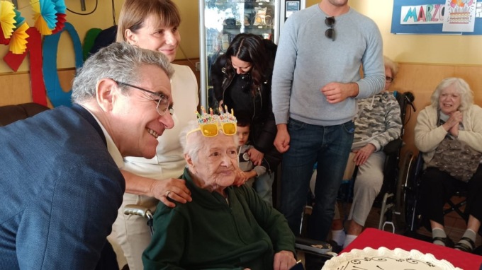 Recco ha una nuova centenaria, auguri Gina!