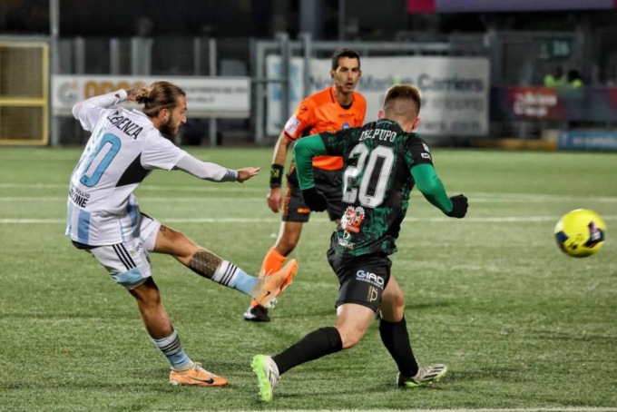 Entella sconfitta dal Pontedera 0 a 1