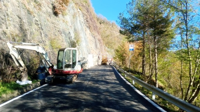 Oggi alle 18 riapre la strada della Scoglina