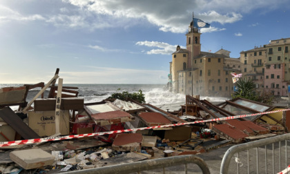 Crollo del ristorante "Golfo Paradiso", ecco cosa è rimasto