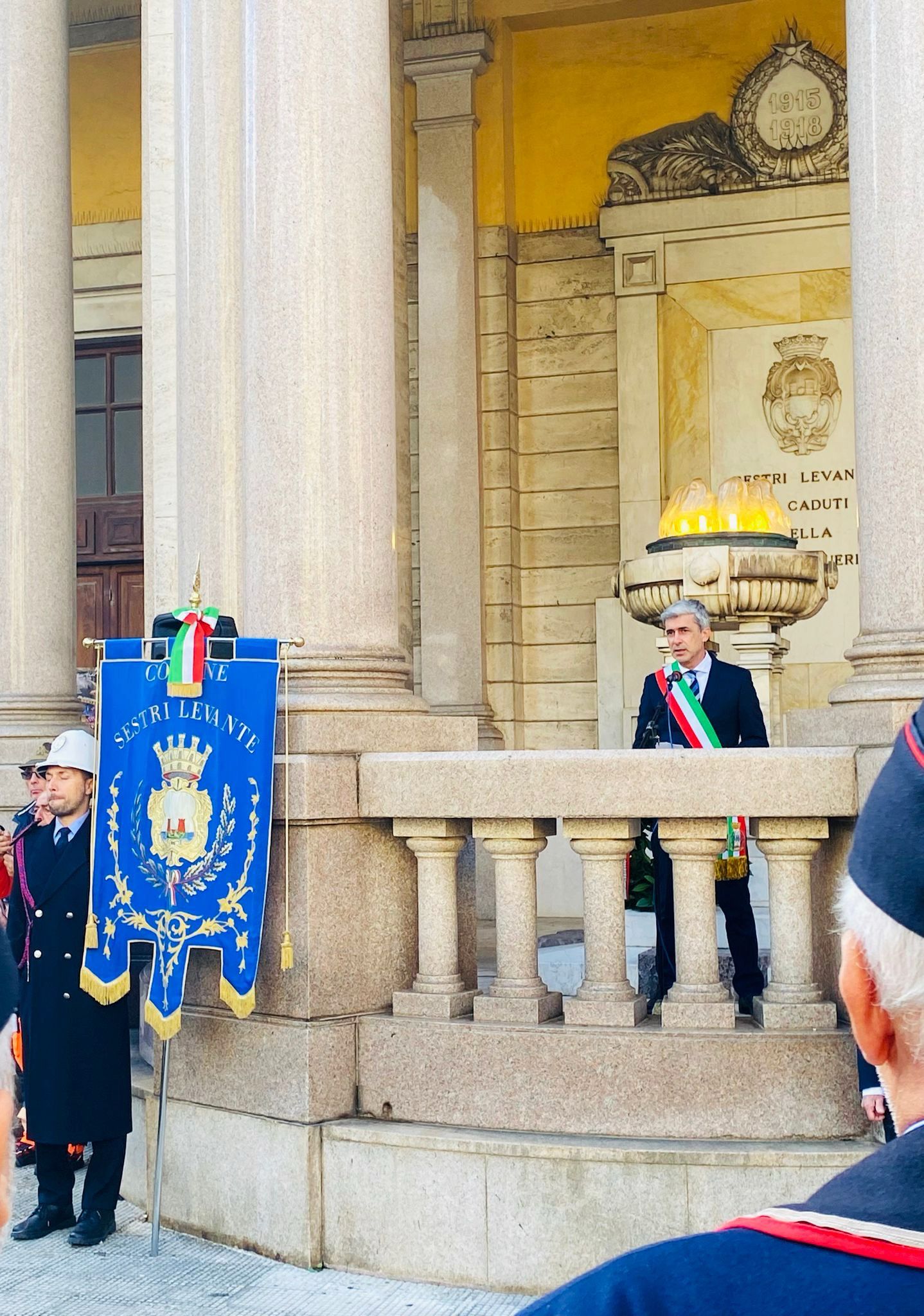 commemorazione 4 nov_Sindaco Solinas