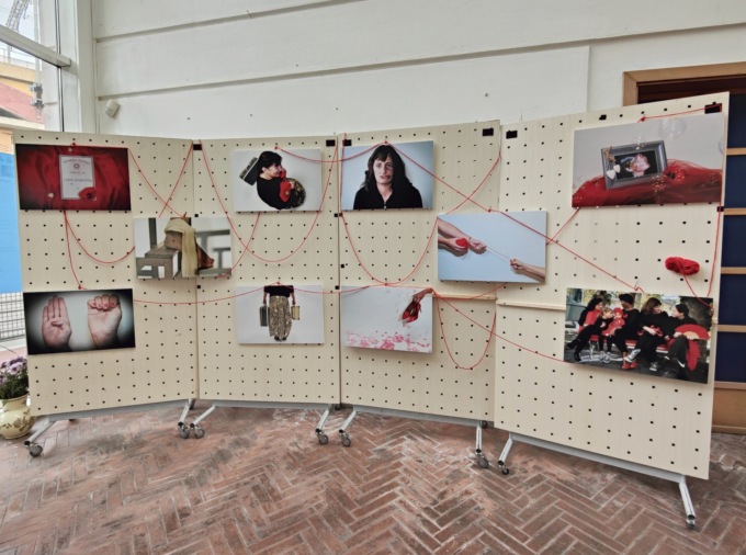 L’inaugurazione della mostra “La forza delle donne”