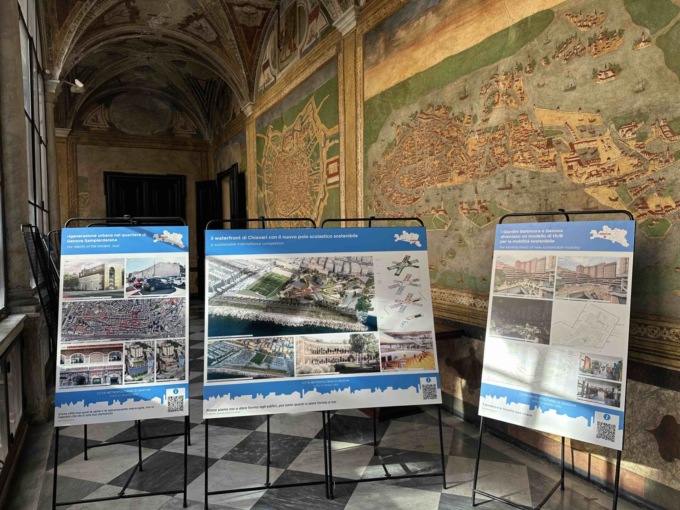 I progetti di Città Metropolitana in mostra a Genova