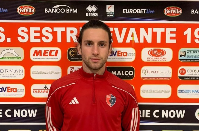 Emanuele Matteucci è il nuovo difensore dell’U.S. Sestri Levante