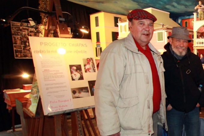 A Lavagna torna una parte del presepe del Brunzin