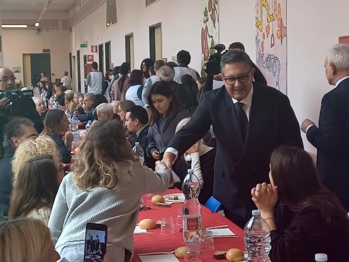 Alla festa di Natale del Villaggio del Ragazzo anche il presidente di Regione Liguria