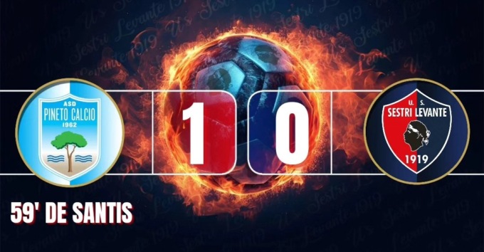Pineto – Sestri Levante 1-0
