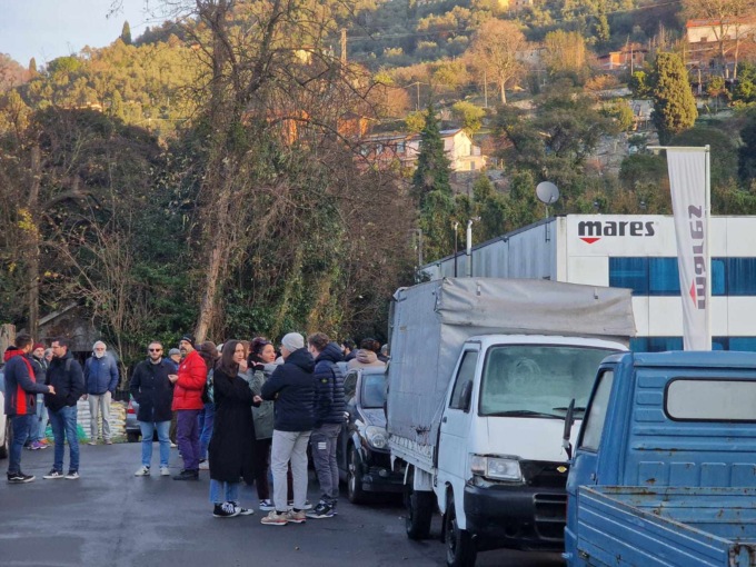 Sciopero dei lavoratori Mares