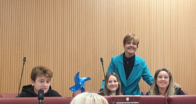 I giovani consiglieri dell’IC Rapallo al Palazzo della Regione